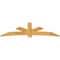 Ekena Millwork Alberta Rough Sawn Timber Gable Bracket, Western Red Cedar, 84"W x 28"H x 2"D x 6"F, 8/12 Pitch GBW084X28X0206ALB00RWR - alternate 2